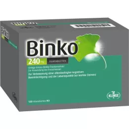 BINKO 240 mg film -coated tablets, 120 pcs