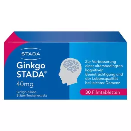 GINKGO STADA 40 mg film-coated tablets, 30 pcs