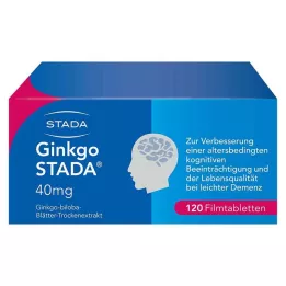 GINKGO STADA 40 mg film-coated tablets, 120 pcs