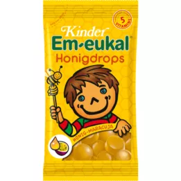 EM EUKAL Kinder Honey Drops Maracuja sugary, 75 g