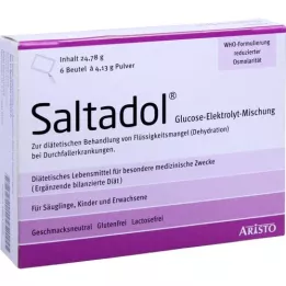 Poudre délectrolyte saladol pour faire une solution, 6 pc