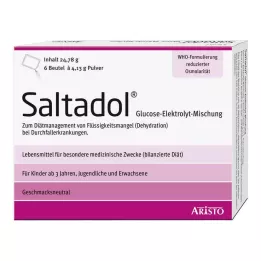 SALTADOL Electrolyte powder for oral use, 6 pcs