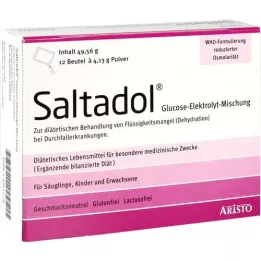 Poudre délectrolyte de Saltadol pour faire une solution, 12 pc