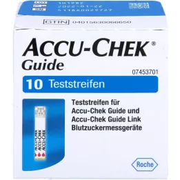 ACCU-CHEK Guide test strip, 1x10 pcs
