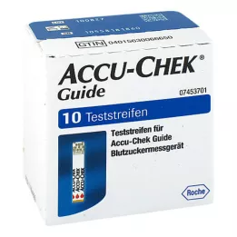 ACCU-CHEK Guide test strips, 1X10 pcs