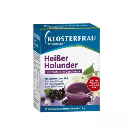 KLOSTERFRAU Broncholind hot elderberry granules, 10X15 g
