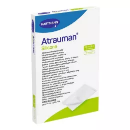 ATRAUMAN Silicone sterile 7.5x10 cm compresses, 10 pcs