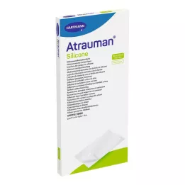 ATRAUMAN Silicone sterile 10x20 cm compresses, 10 pcs