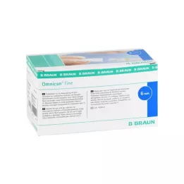 OMNICAN fine pen cannula 31 G 0.25x6 mm, 100 pcs