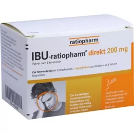 IBU-RATIOPHARM directly 200 mg powder to take, 20 pcs