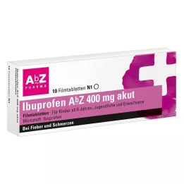 IBUPROFEN AbZ 400 mg acute film-coated tablets, 10 pcs