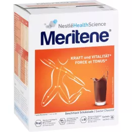 Meritene force and vitality chocolate powder, 15x30 g