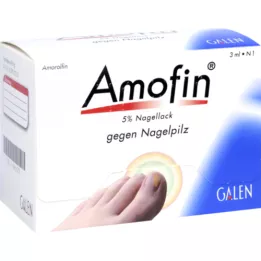 AMOFIN 5% nail polish, 3 ml