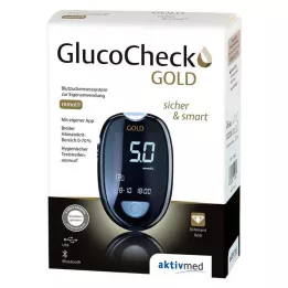 GLUCOCHECK GOLD Blood glucose meter set mmol/l, 1 pc