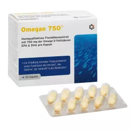 OMEGAN 750 soft capsules, 120 pcs