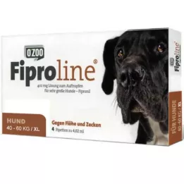 FIPRALONE Διάλυμα 402 mg για στάξιμο για πολύ μεγαλόσωμους σκύλους, 4 τεμ