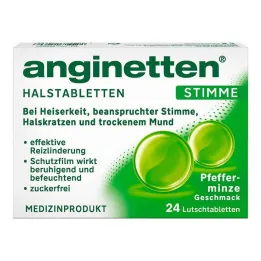 Anginette voice lozenges, 24 pcs