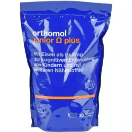 Orthomol Junior Omega Plus Kaudragees, 90 kpl