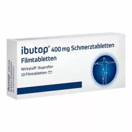 IBUTOP 400 mg painkillers film-coated tablets, 10 pcs