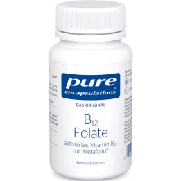 PURE ENCAPSULATIONS B12 Folate capsules, 90 pcs