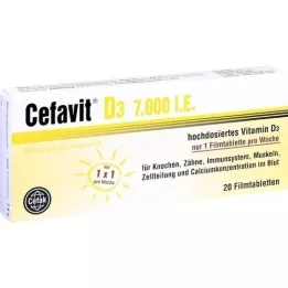 CEFAVIT D3 7,000 I.E. film -coated tablets, 20 pcs