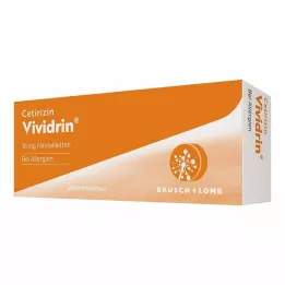 CETIRIZIN Vividrin 10 mg film-coated tablets, 20 pcs