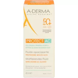 A-DERMA Protect AC matting fluid LSF 50+, 40 ml