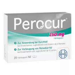 PEROCUR 250 mg hard capsules, 20 pcs