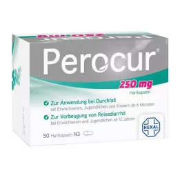 PEROCUR 250 mg hard capsules, 50 pcs