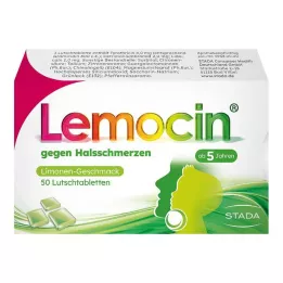 LEMOCIN against sore throat lozenges, 50 pcs