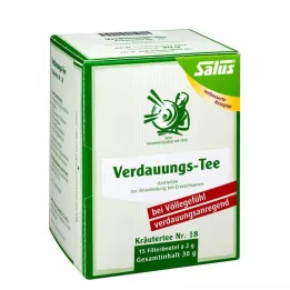 VERDAUUNGS-TEE Herbal Tea No.18 Salus Filter Bags, 15 pcs