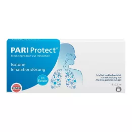 PARI ProtECT inhalation solution with Ectoin ampoules, 10X2.5 ml