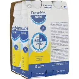 FRESUBIN YouDrink Lemon, 4x200 ml
