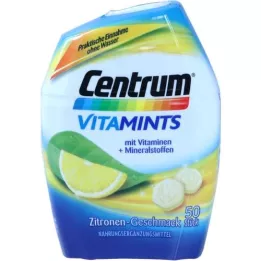CENTRUM Vitamints Lemon Flavor Chewable Tablets, 50 pcs
