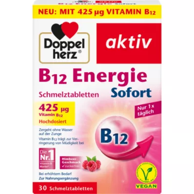 DOPPELHERZ B12 Energy immediately slimmed tablets, 30 pcs