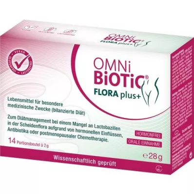 OMNI BiOTiC Flora plus+ Beutel, 14X2 g