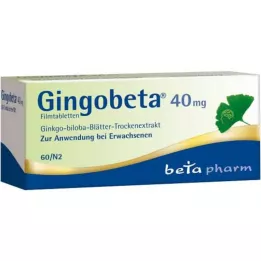 GINGOBETA 40 mg film-coated tablets, 60 pcs