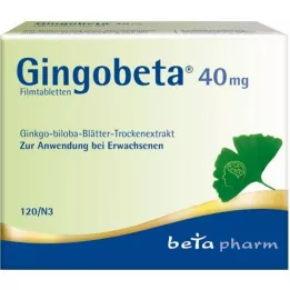 GINGOBETA 40 mg film-coated tablets, 120 pcs