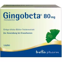 GINGOBETA 80 mg film -coated tablets, 120 pcs