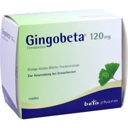 GINGOBETA 120 mg film -coated tablets, 120 pcs