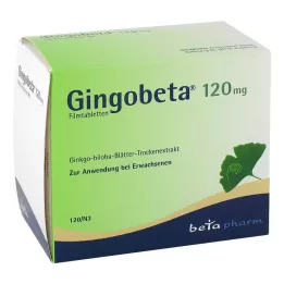 GINGOBETA 120 mg film-coated tablets, 120 pcs
