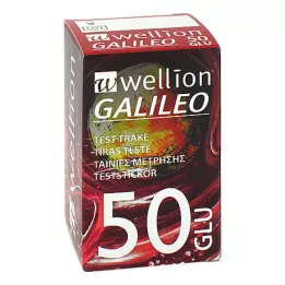 WELLION GALILEO Blood glucose test strips, 50 pcs