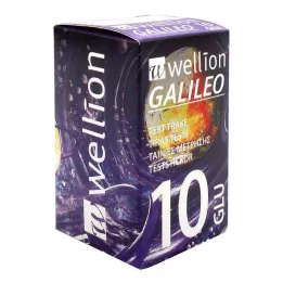 WELLION GALILEO Blood glucose test strips, 10 pcs