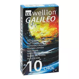 Wellion Galileo cholesterary test strips, 10 pcs