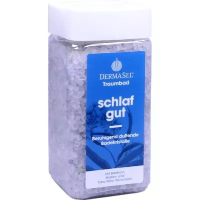 DERMASEL Dead Sea Bath Salts Sleep Tight, 520 g