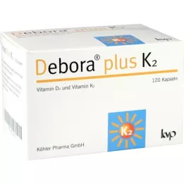 DEBORA Plus K2 capsules, 120 pcs