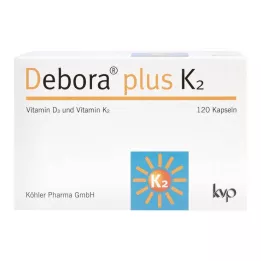 DEBORA plus K2 capsules, 120 pcs