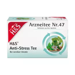 H&amp;S Anti-Stress Tea Filter Bags, 20X2.0 g