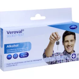 VEROVAL alcohol self-test, 1 pcs