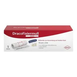 Draco fixation gauze stretch 15 cmx2 m, 1 piece